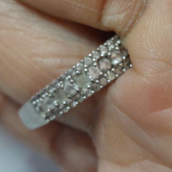 David Varsano Faux Crystals 925 Sterling Ring Size 10.75 - Picture 7 of 7